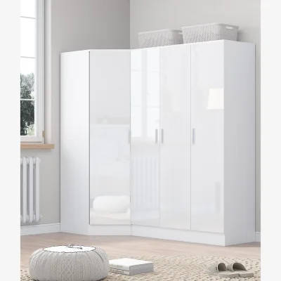 The Range Reflect Corner Wardrobe Bundle