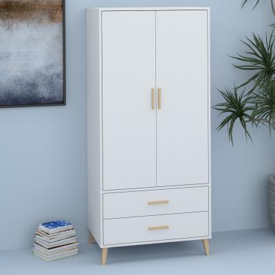 The Range Kingston Double Wardrobe - White