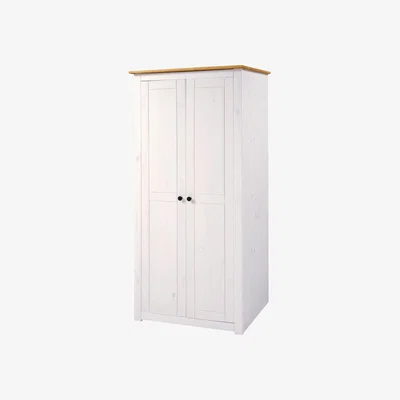 The Range Panama 2 Door Wardrobe  - White