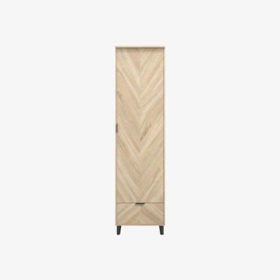 The Range Stockholm Chevron Wardrobe - Sonoma Oak / 1