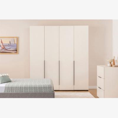 The Range Luke 4 Door Wardrobe - White