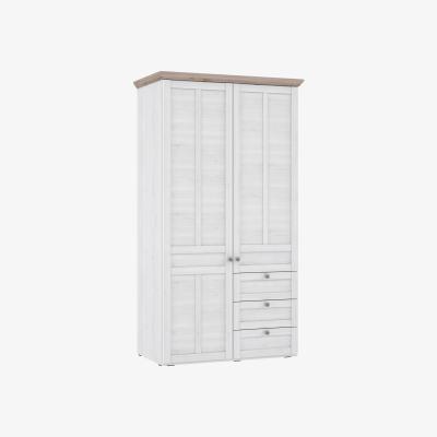 The Range Illopa 2-Door Wardrobe - Snowy Oak