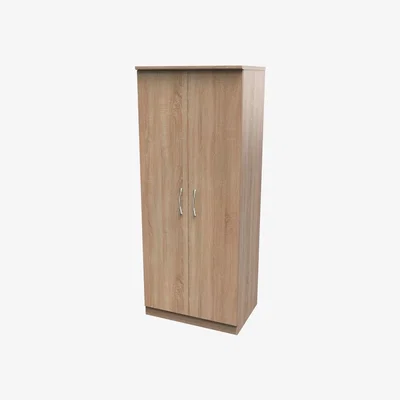 The Range Avon 2ft6in Plain Wardrobe in Bardolino Oak - Bardolino (Light) Oak