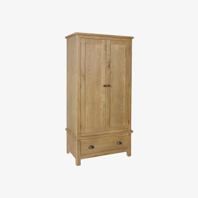 The Range Cambridge Gents Wardrobe - Rustic Oak