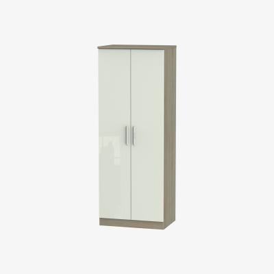 The Range Kensington Kashmir Plain Wardrobe - Darkolino