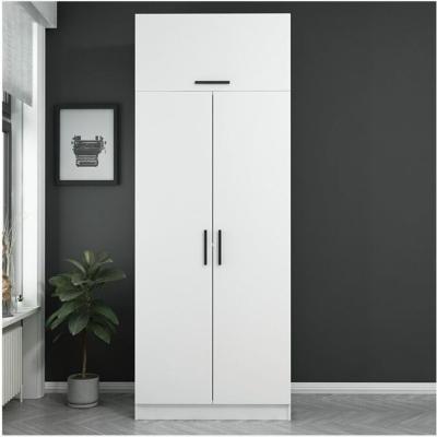 The Range Kale 2 Doors Wardrobe white - White