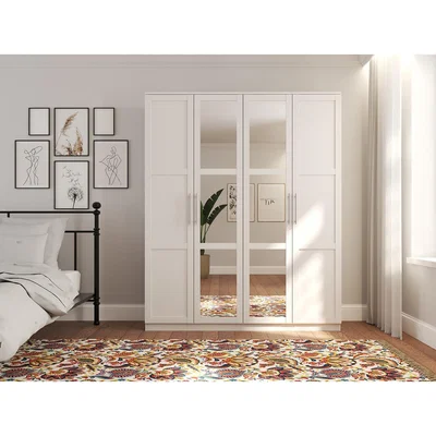 The Range Burford Wardrobe - White / 4