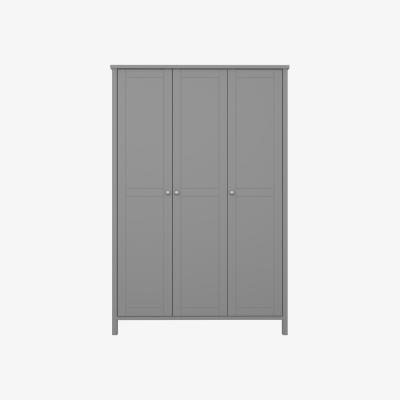 The Range Tromso Three Door Wardrobe - Grey