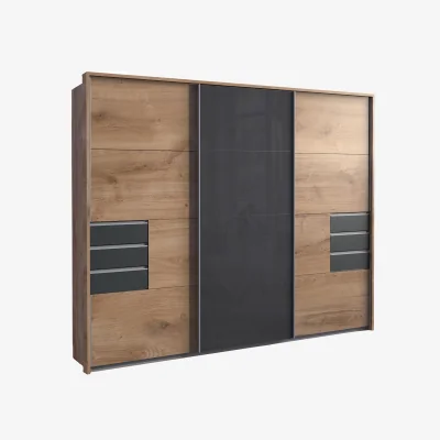 The Range Saigon 270CM Oak - Oak And Graphite