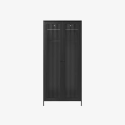 The Range Storm Double Door Wardrobe - Black