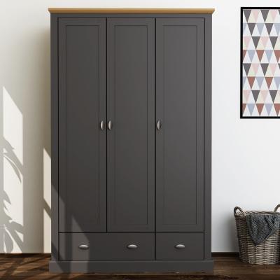 The Range Suffolk 3 Door Wardrobe
