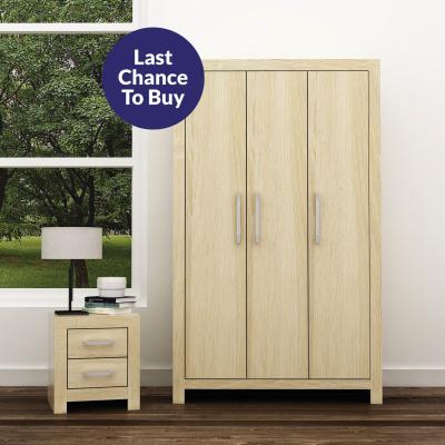 The Range Abbot Three Door Wardrobe