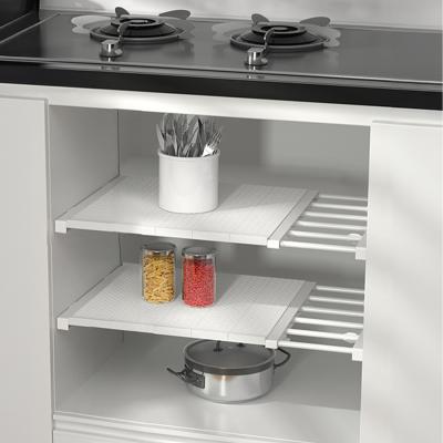 The Range Retractable Wardrobe Storage Rack - White