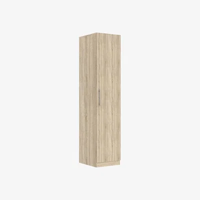 The Range Helsinki 1 Door Wardrobe - Oak effect