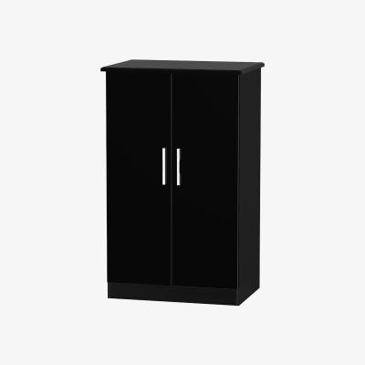 The Range Kensington Midi Wardrobe - Black
