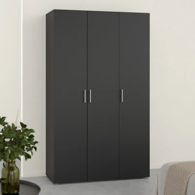 The Range Pepe Wardrobe with 3 Doors - Black