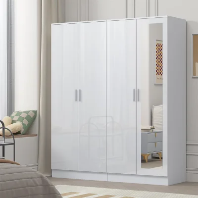 The Range Reflect Wardrobe Bundle High Gloss