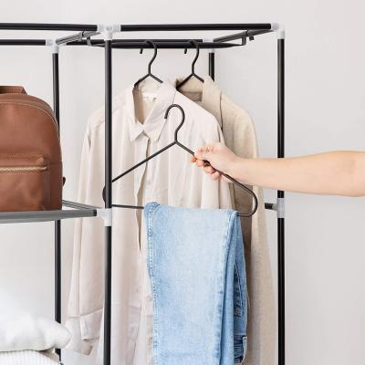The Range Freestanding Foldable Wardrobe - Black / 5 Layer