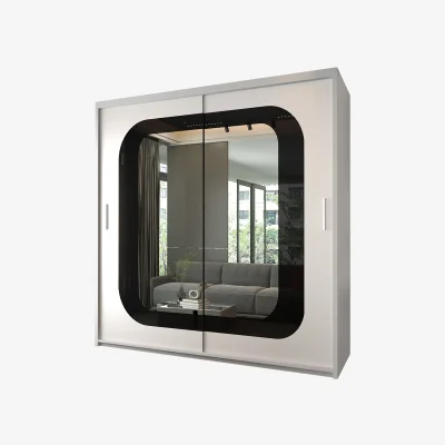 The Range Colorado Modern Sliding Door Wardrobe - White / 203cm