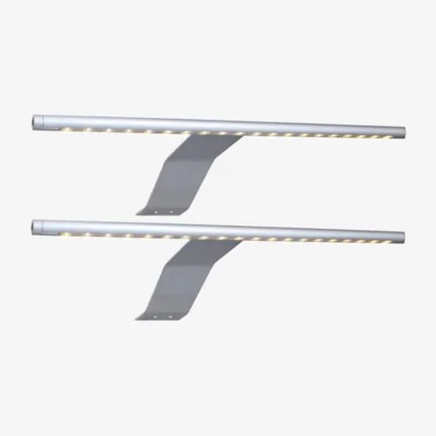 The Range Pack of 2 Wardrobe Slim Light Fittings