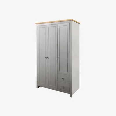The Range Loft24 Emerald Wardrobe - Grey/Oak
