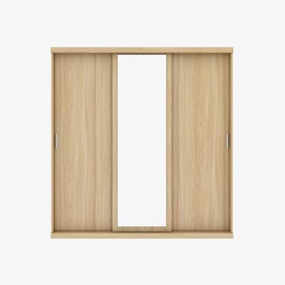 The Range Compton 3 Door Sliding Wardrobe with Mirror