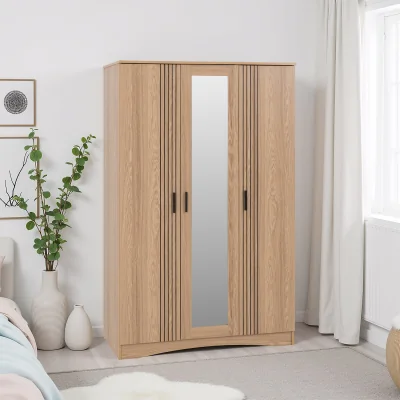 The Range Tessa Mirrored Wardrobe