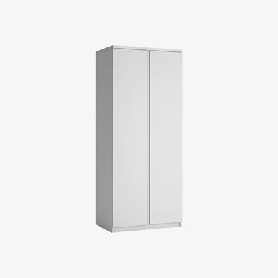 The Range Fribo 2-Door Wardrobe - White