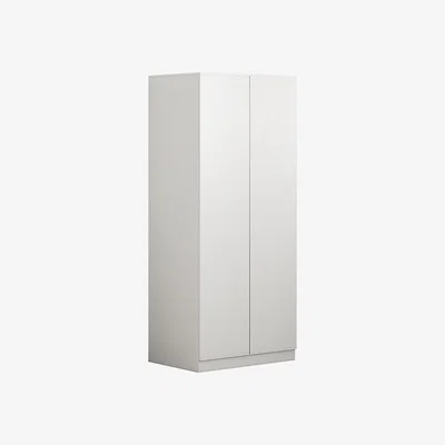 The Range Carlton Wardrobe 2 door Matt White - Matt White