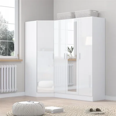 The Range Reflect Corner Wardrobe Bundle