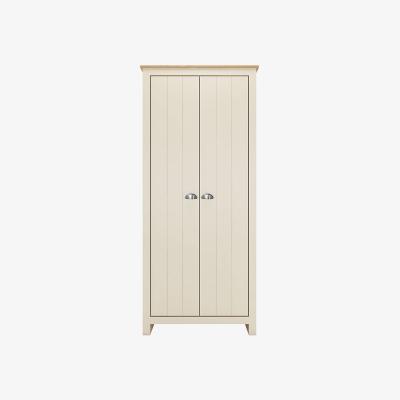 The Range Lexington Two Door Wardrobe - Cream