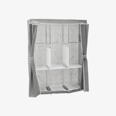 The Range Portable Closet Wardrobe - Silver Grey