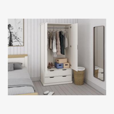 The Range Aponi 2 Door Wardrobe - White
