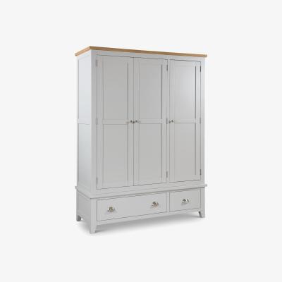The Range Chilham Three Door Wardrobe