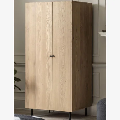 Rose & Grey Sasha Wooden Wardrobe