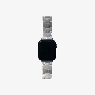 Wolf & Badger Women's Apple Watch Band In Whiteout | Small | Closet Rehab