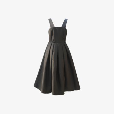 Wolf & Badger Women's Closet London Black Full Skirt Dress | M