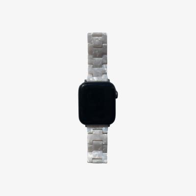 Wolf & Badger Women's Apple Watch Band In Whiteout | Large | Closet Rehab