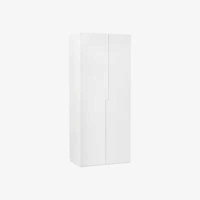 Westwing Modular Hinged Door Wardrobe Leon, 100 cm Wide, in various sizes