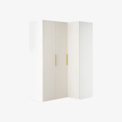 Westwing Modular Corner Wardrobe Simone, 165 cm Wide, in various sizes