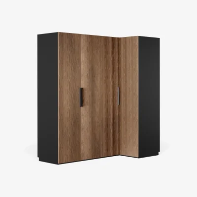 Westwing Modular Corner Wardrobe Simone, 215 cm Wide, in various sizes