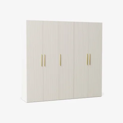 Westwing Modular Revolving Door Wardrobe Simone, 250 cm Wide, in various sizes