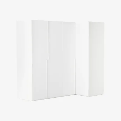 Westwing Modular Corner Wardrobe Leon, 215 cm Wide, in various sizes