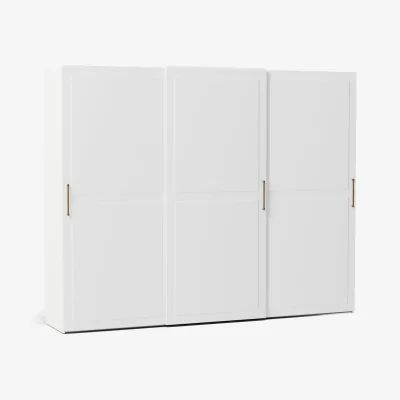 Westwing Modular Sliding Door Wardrobe Charlotte, 300 cm Wide, in various sizes