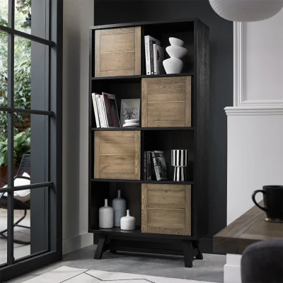 Arighi Bianchi Highgate Weathered Oak Display Cabinet