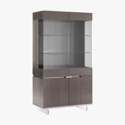 Barker and Stonehouse Santerno 2 Door Display Cabinet