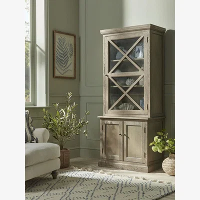 Cox and Cox Diamond Display Cabinet