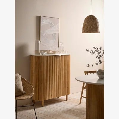 Cox and Cox Maeva Fluted Cabinet