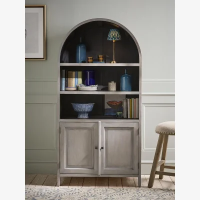 Cox and Cox Arched Top Display Cabinet