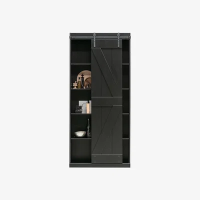 Cuckooland Woood Harris Sliding Door Cabinet